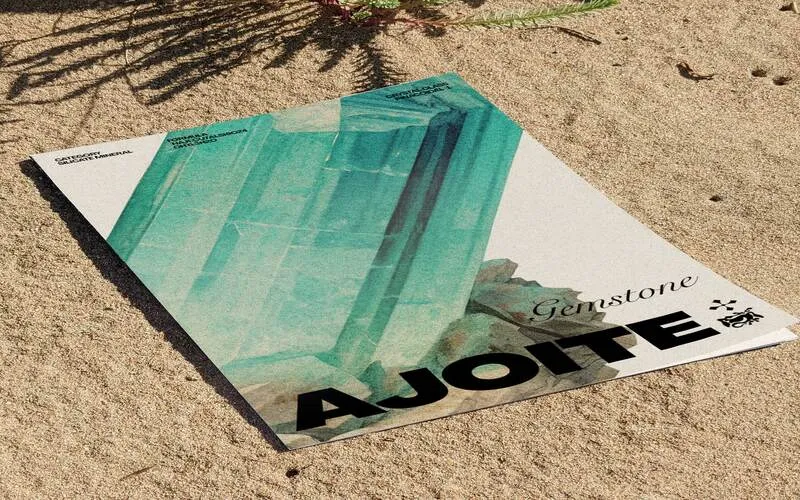 Banner Designed With Gemstone Design