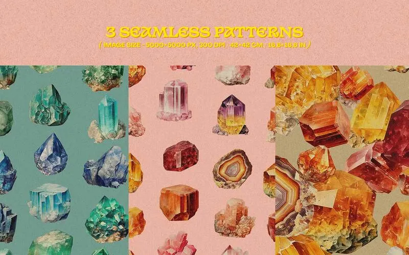 Seamless Patterns Included