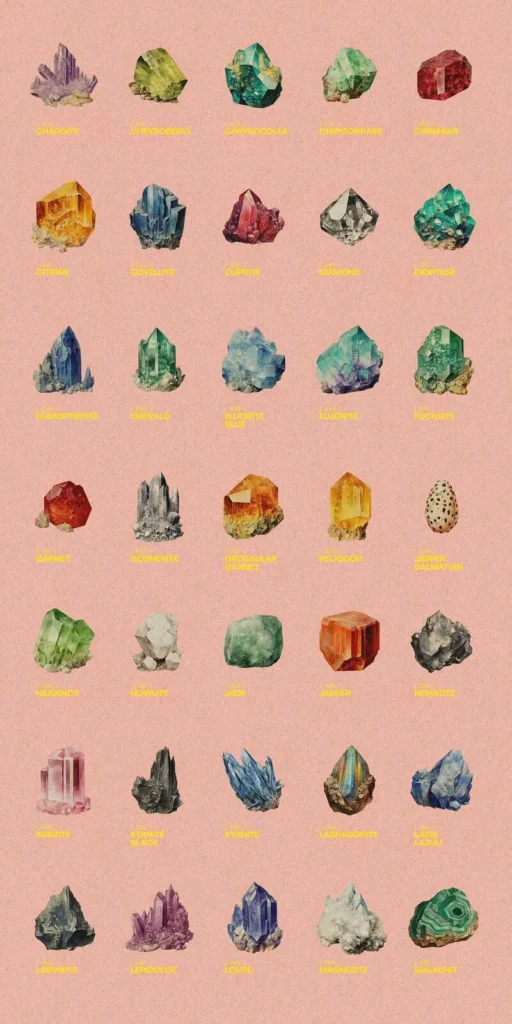 Crystal Illustrations Preview