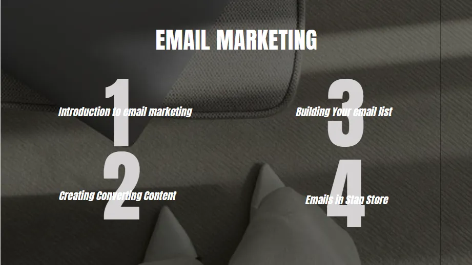 Email-Marketing Online Course templates
