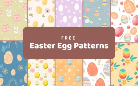 Free Easter Egg Patterns Feature Image