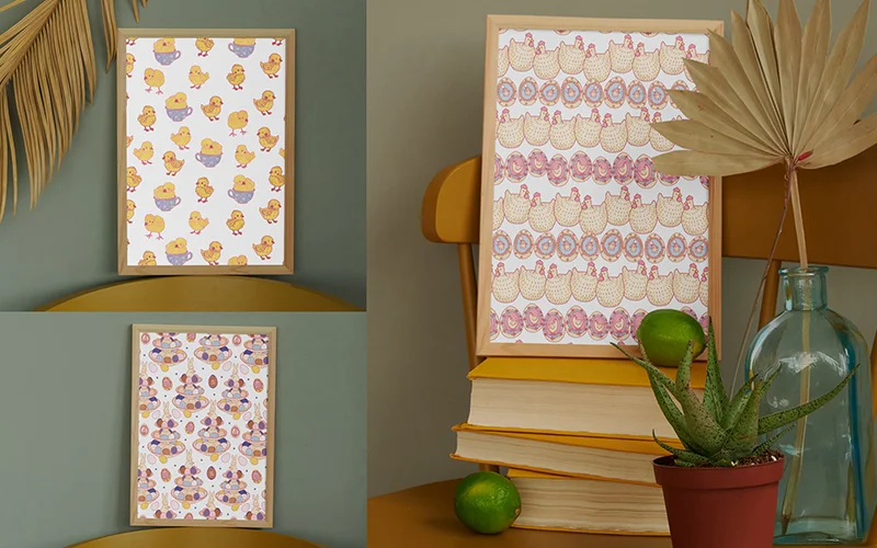 Easter Designed Wall Frames