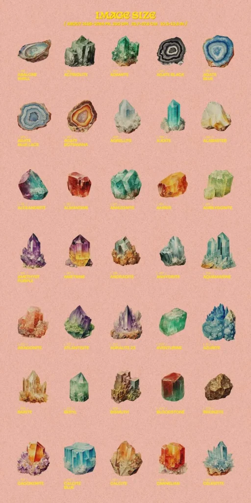 PNG Gemstones Preview