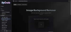 AyeCreate AI Picture Creator Background Remover