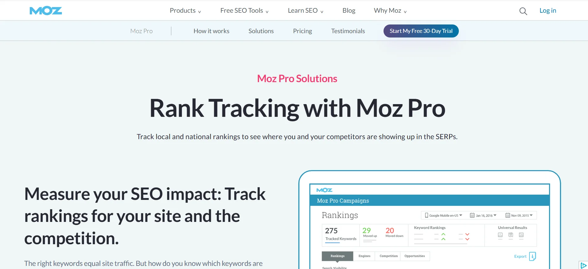 MOZ, rank tracker license, seo suite rank tracker, page ranking tools, ranktools