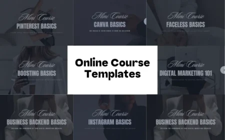 Online Course Templates Bundle Feature Image