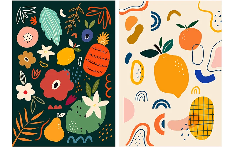 autumn patterns included