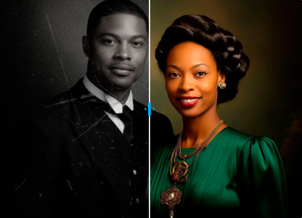 Retouching Portraits using Photo retoucher - Photo Restoration Software