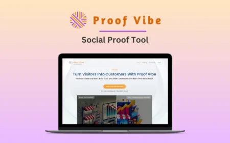 Proof Vibe - Social Proof Tool Feature Image Lifetime Deal Feature Image