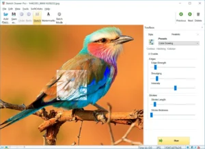 Sketch Drawer - Turn Photos Into Sketch Dashboard UI