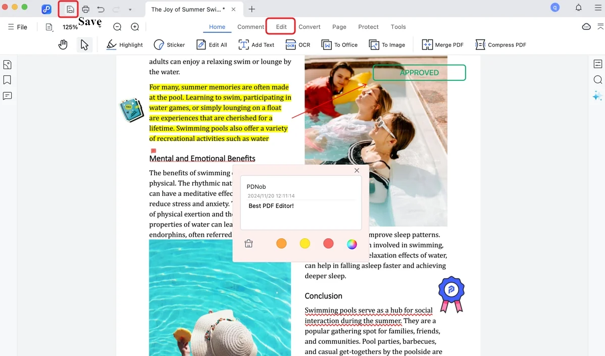 Modify PDF Using Tenorshare PDF Tool