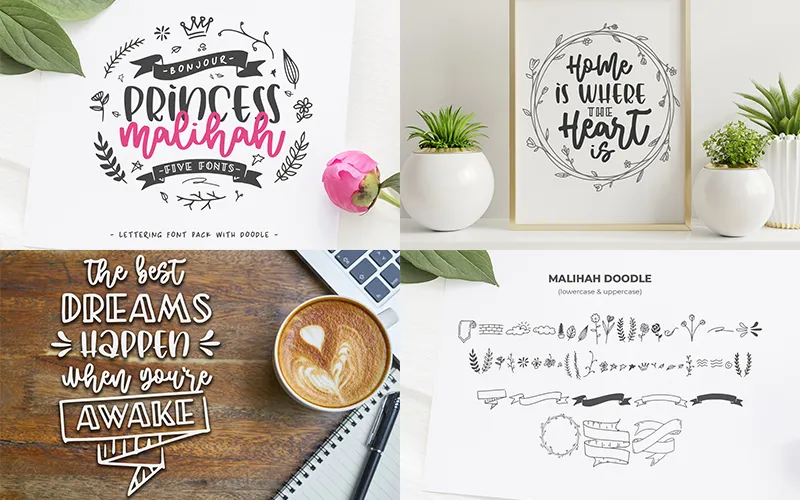 Art Font Previews