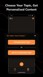 Create Personalized content using EasySpeak