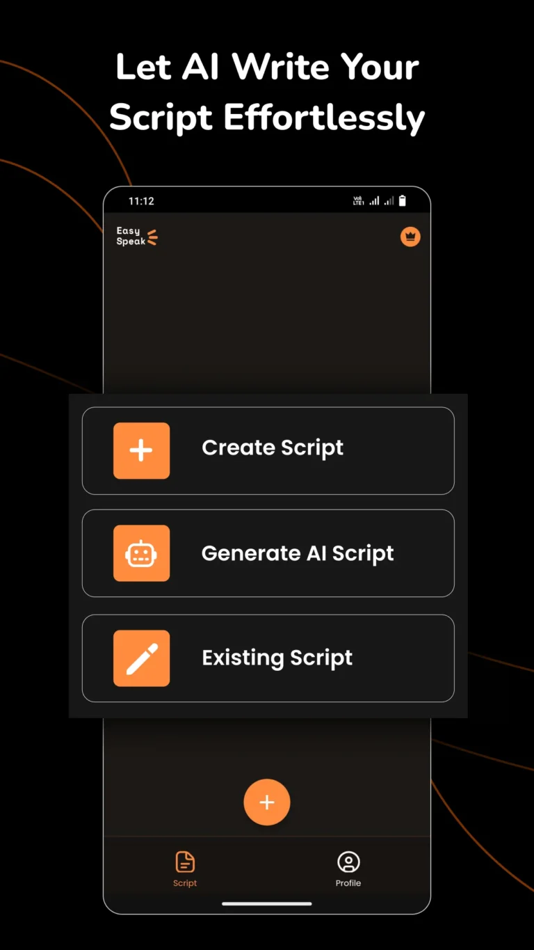 Write AI Script with EasySpeak - Teleprompter Software