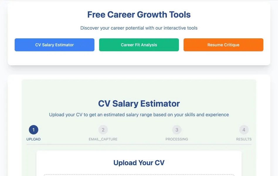 Free Career Growth Tools Included In MyCVBot - AI Resume Optimizer