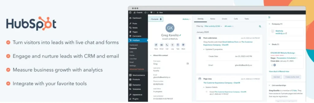 Hubspot CRM