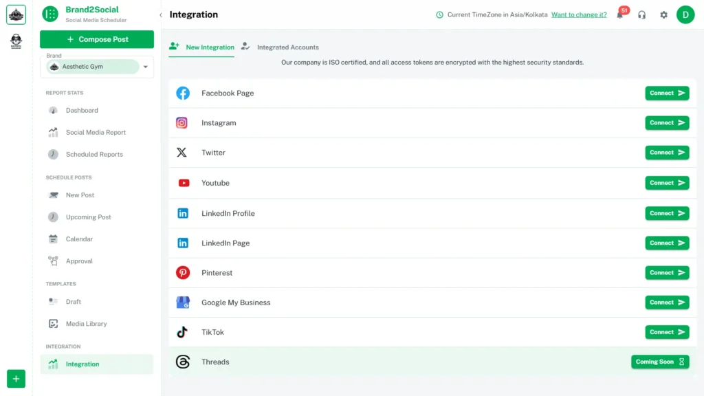 Brand2Social Integration