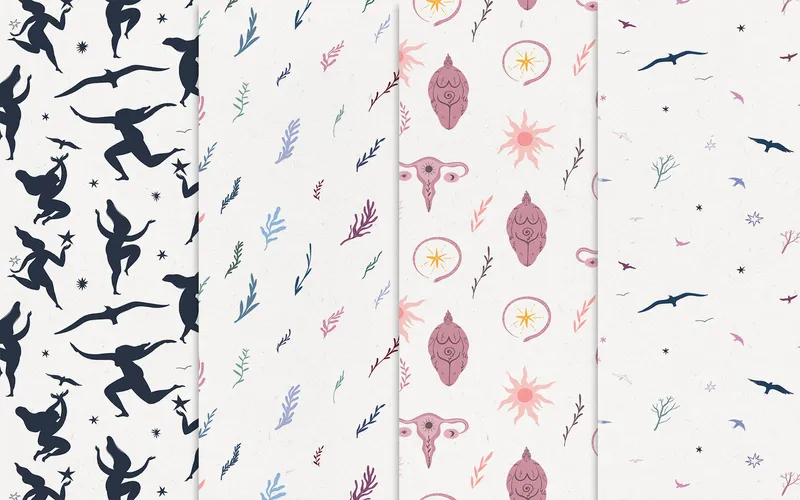 Patterns included in the bundle