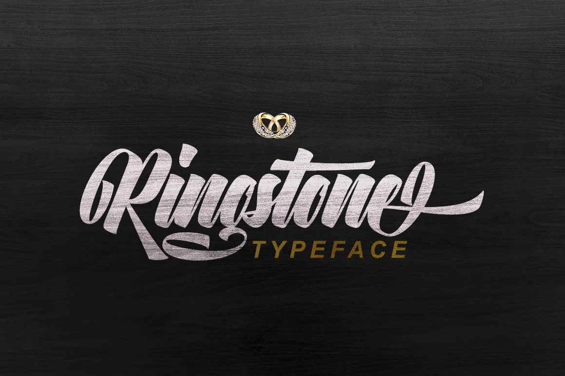 Ringstone Typeface Modern Calligraphy Fonts