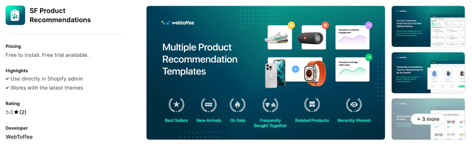 StoreFrog - SF Product Recommendation