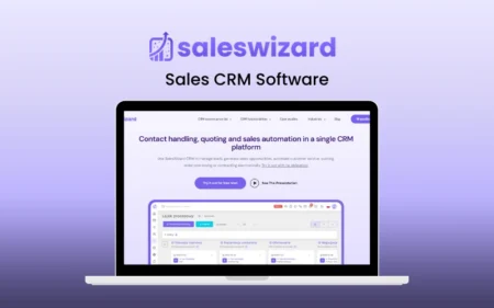 SalesWizard CRM - Sales CRM Software Annual Deal Feature Image