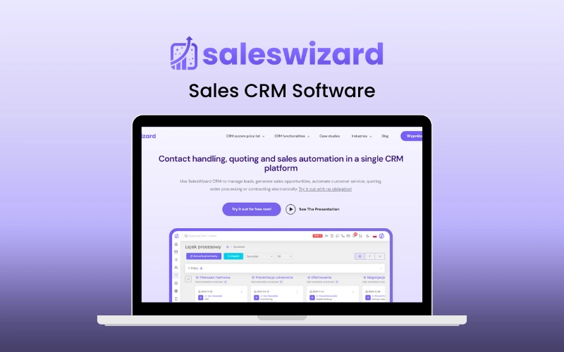 SalesWizard CRM - Sales CRM Software Annual Deal Feature Image