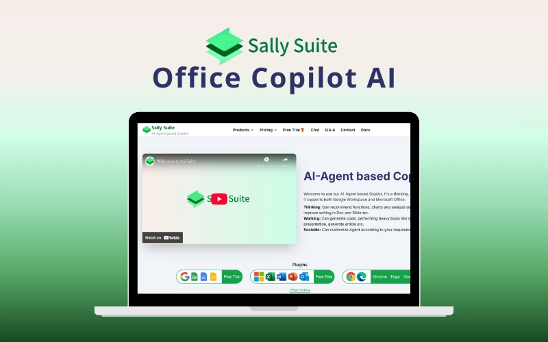 Sally Suite Office Copilot AI Annual Deal Feature Image