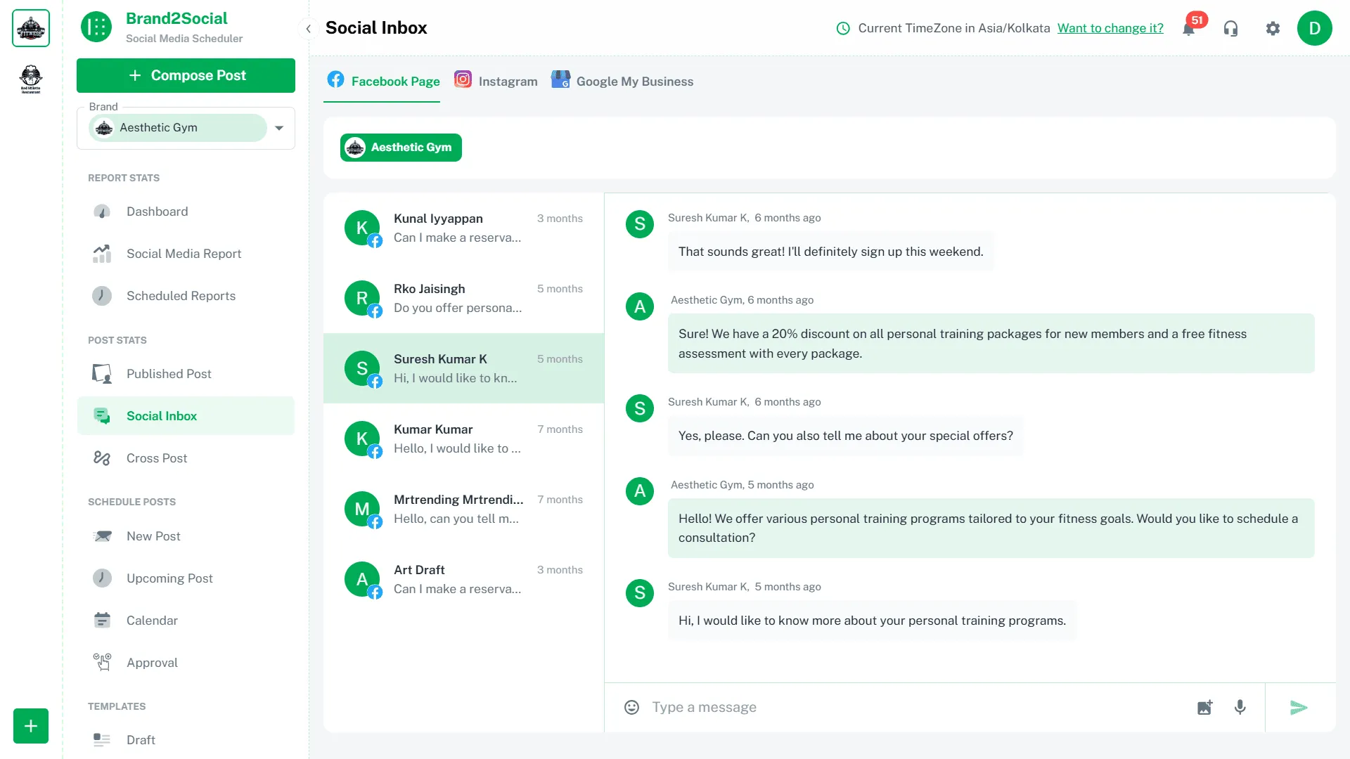 <b>Social Inbox</b>