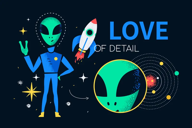 Cartoon space images preview