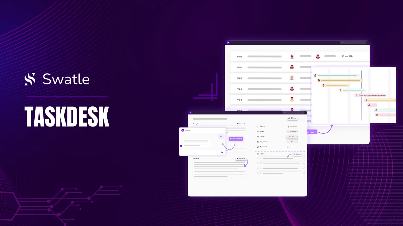 Task Desk Of Swatle - Work Management Software