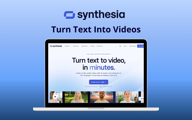 Synthesia - Best AI Video Generators, Text to Video Converters ai video generator best ai video generators