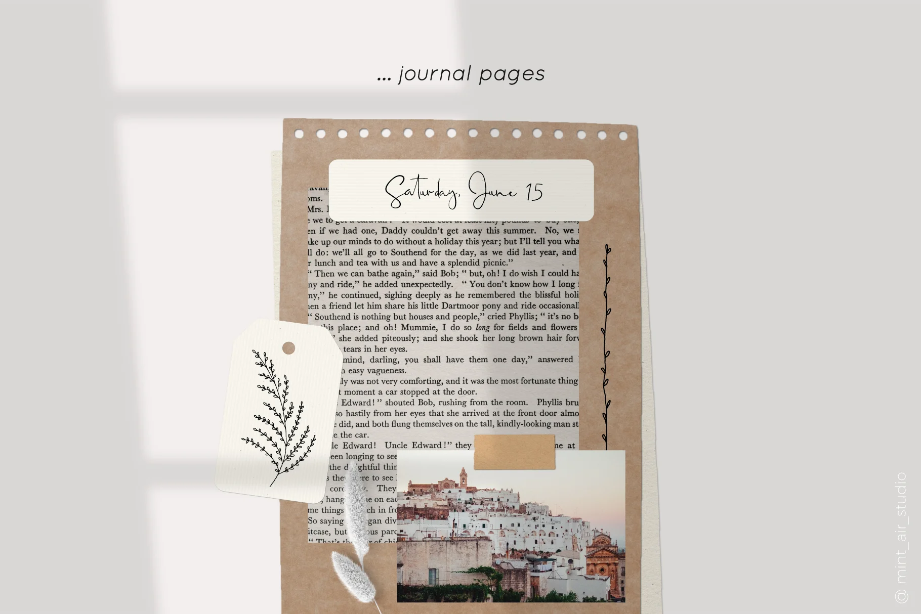 Use For Journaling and collages