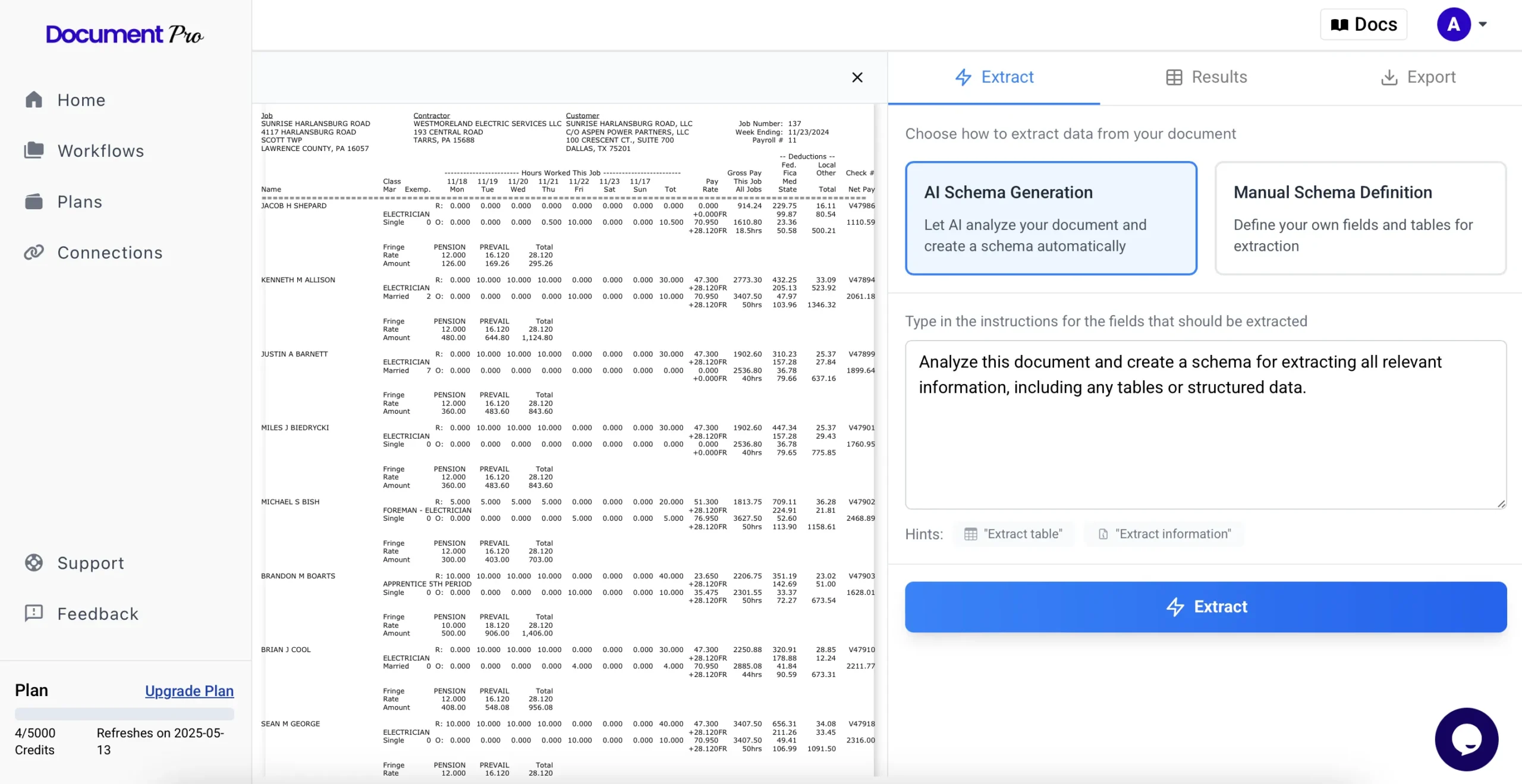 Data Extraction By DocumentPro