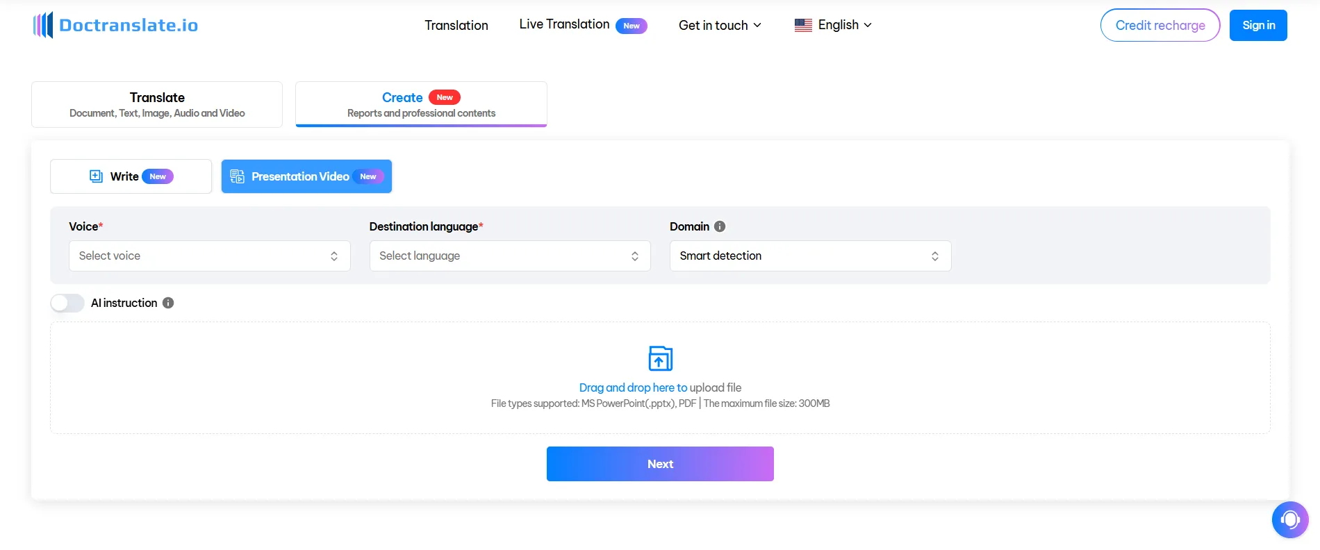 AI Video Creation