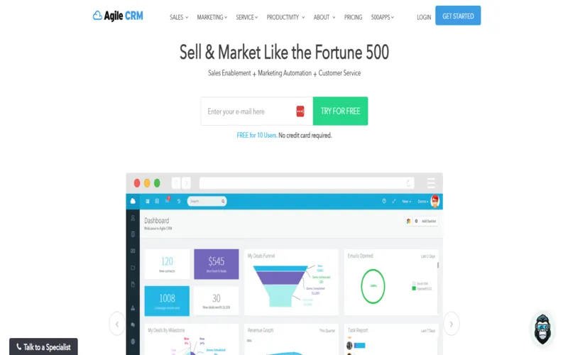 Agile Best CRM Software