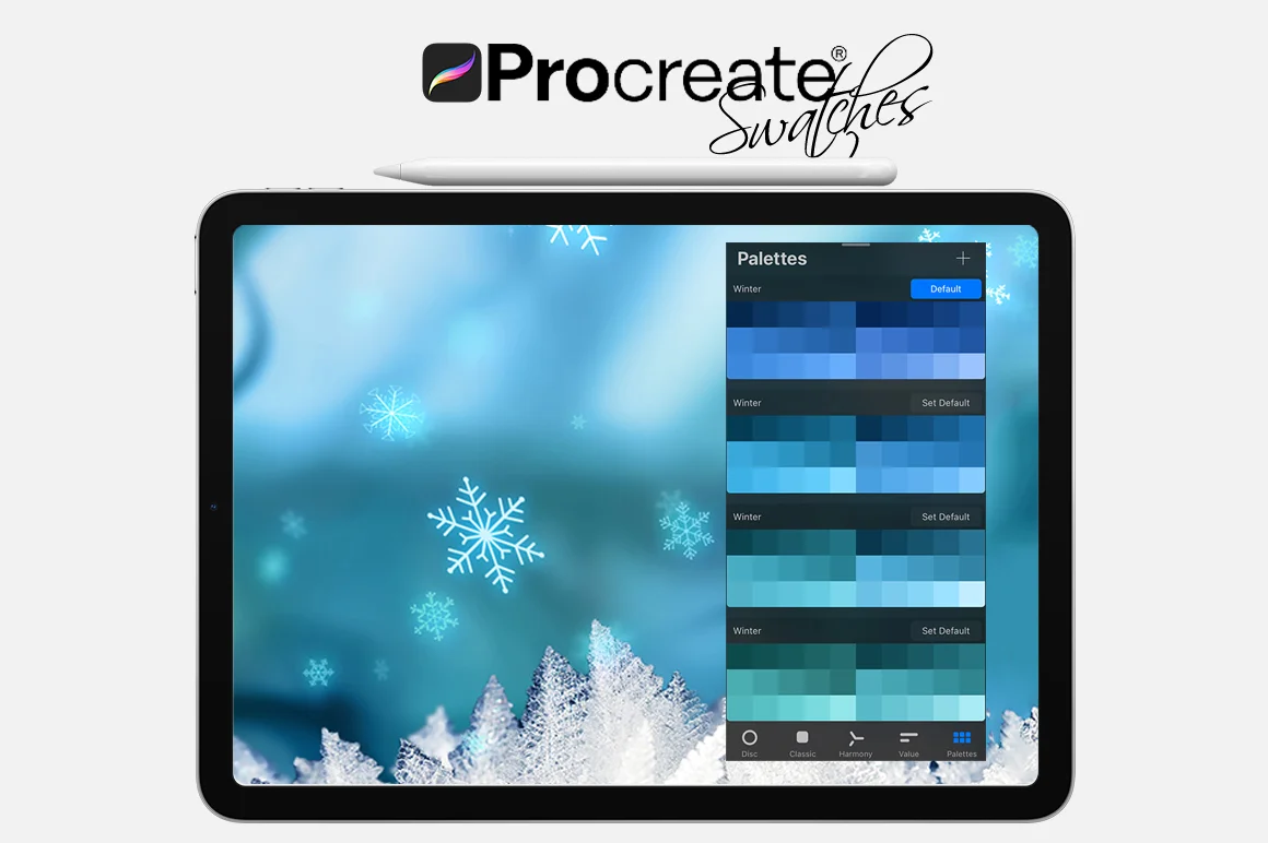 Cartoon winter snowflakes - Cartoon Graphics