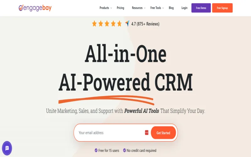 Annual Deal CRM Software EngageBay