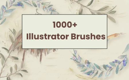 1000+ Illustrator Brushes Bundle | Extended License