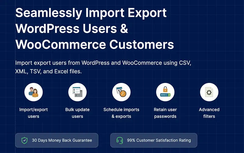 Woocommerce Customer Import Tool