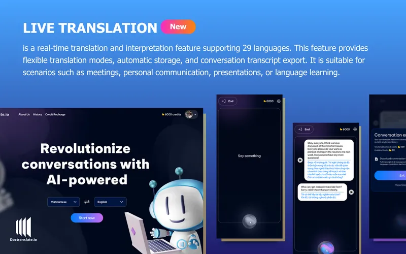Live Translation