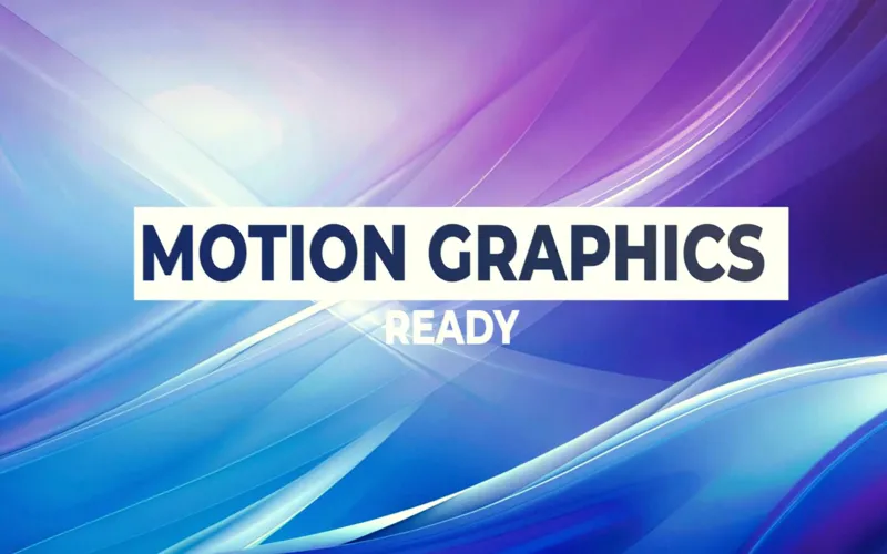 Motion Graphics Ready Purple Videos
