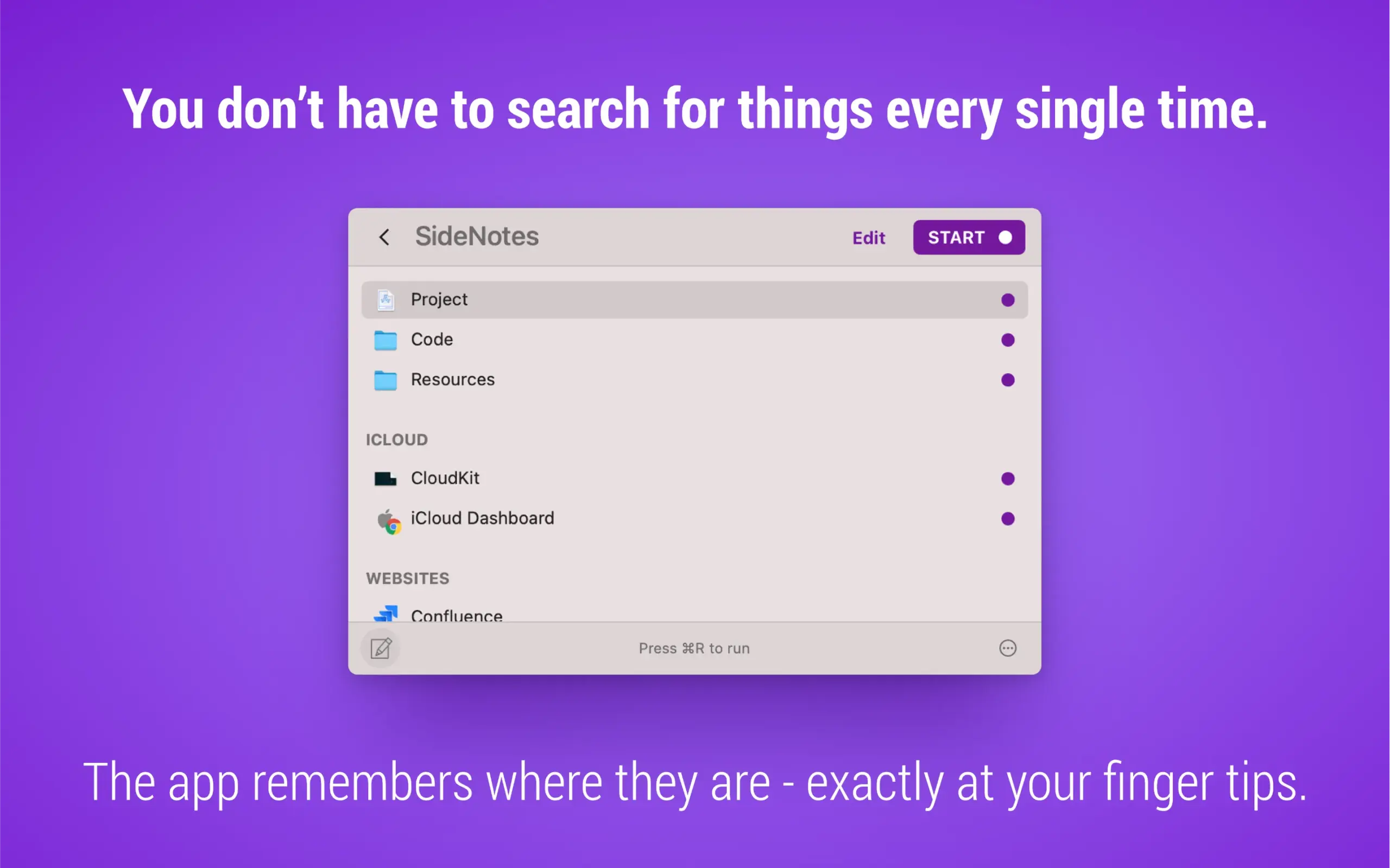 No Search Required For Apps