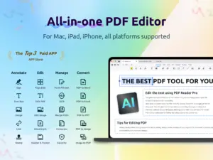 all-in-one pdf editor PDF Reader Pro Permanent - AI PDF Software