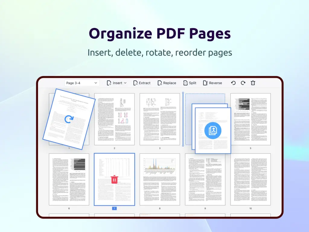 PDF-Reader-Pro-Organize-Page