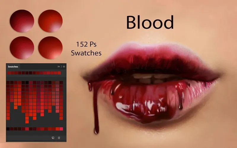 Blood PS Swatches