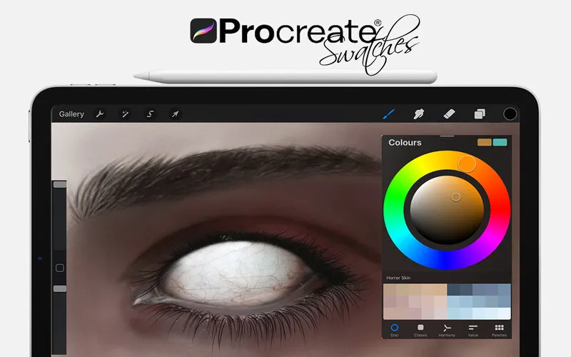 Horro Eyes Swatches