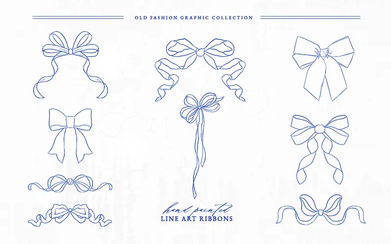 Preview of ribbon illustrations