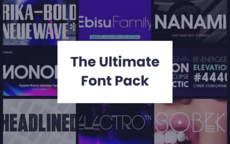 The Ultimate Font Pack | Extended License