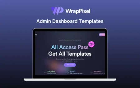 WrapPixel Admin Dashboard Templates Feature Image