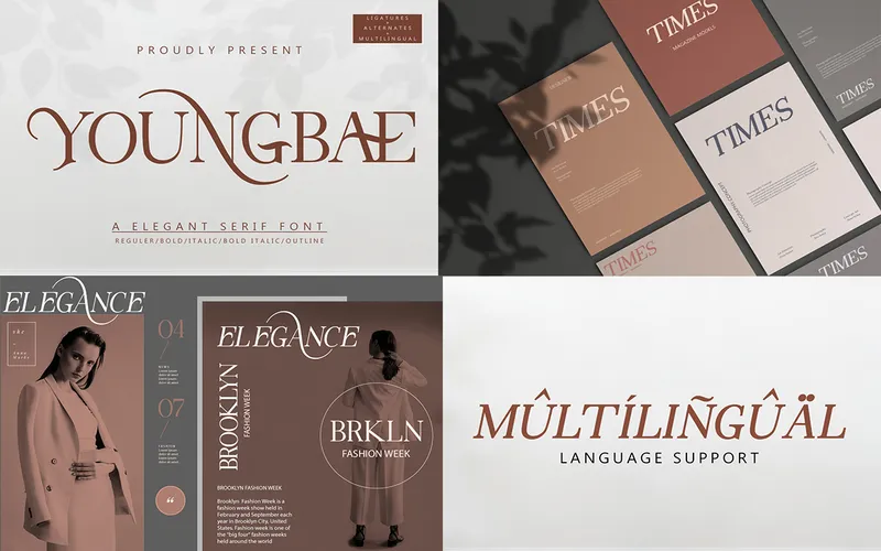 Youngbae Holy Love Font